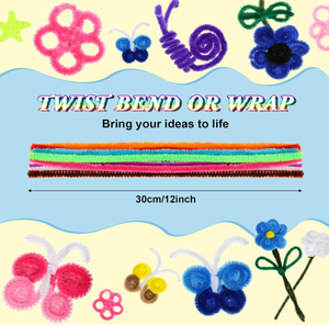 Ống Chất Tẩy Rửa Màu Sắc Long Lanh Ống Chất Tẩy Rửa Thủ Công Nguồn Cung Cấp Mờ Cho Tự Làm Nghệ Thuật Thủ Công Mỹ Nghệ Trang Trí Sáng Tạo Dự Án <span class=keywords><strong>6</strong></span> Mm 12 Inch - Product Image 5