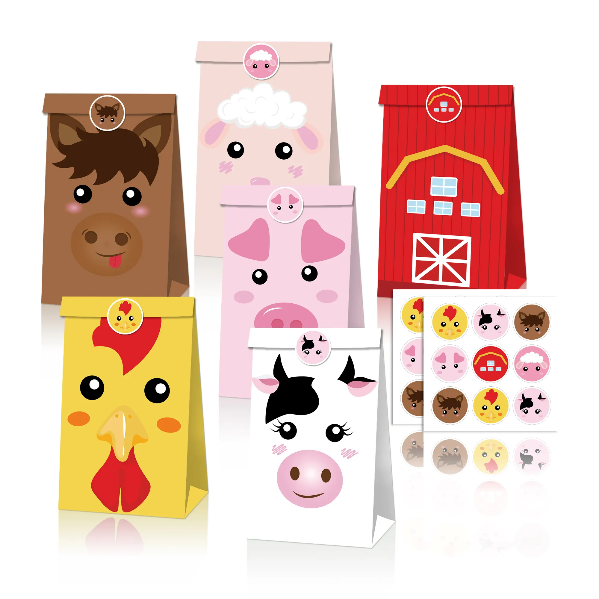 LB105, тематические наклейки для детей, день рождения, сувениры, запечатывание, подарочная упаковка для конфет, бумажный пакет с наклейкой