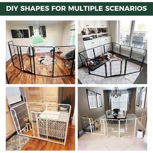 Miglior Recinto Personalizzabile Grande in Metallo da Interno Stile Moderno Box per Cani in Ferro da Esterno per Animali di Piccola Taglia - Product Image 3