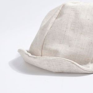 Gorro de Pintor Estilo Japonés para Mujer, Primavera-Verano, Transpirable, de Algodón y Lino, Informal - Product Image 3