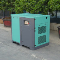 Kompresor Udara Sekrup Berpelumas Industri 22KW 30HP dengan Mesin 220V 380V untuk Bengkel