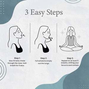 Collar para la Ansiedad, Collar de Respiración Consciente, Artículos para el Alivio de la Ansiedad, Alivio del Estrés - Product Image 4