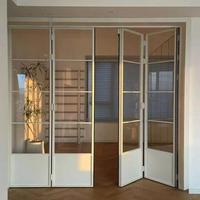 Porte pliante étanche, porte pliante allemande triple vitrage