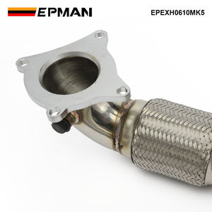 Tubo de Escape de Acero Inoxidable EPMAN Twister para VW Golf Audi MK5 MK6 GTI 2.0 <span class=keywords><strong>TSL</strong></span> EPEXH0610MK5 - Product Image 4