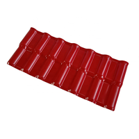 Design moderne U-PVC ASA imperméable Tuiles en résine résistant au feu et à la chaleur Bardeaux de toiture pour la construction de toits d'appartement de maison