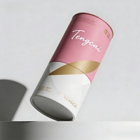 Boîtes cylindriques en carton ondulé personnalisables avec logo - Emballages de luxe pour parfums et cosmétiques, boîte cadeau personnalisée