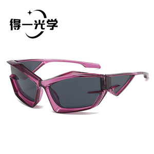 Square Oversized <b>Sunglasses</b> UV400 PC Frame Black Unisex Outdoor Use - Product Image 3
