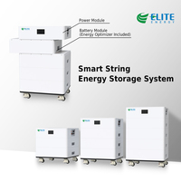 Stock UE 15kwh 20kwh 30kwh 50kwh Système de stockage d'énergie domestique empilable haute tension LiFePO4 51.2V 100Ah Batterie solaire au lithium