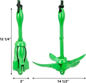 Kit d'ancrage compact pour kayaks, canoës et SUP de 1,5/3,5 lb - Product Image 2