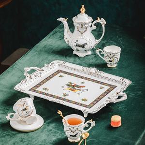 Venta caliente estilo europeo de lujo creativo té de la tarde juego de té de cerámica - Product Image 5