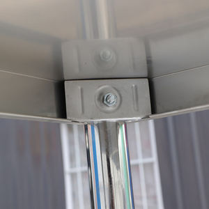 יחידת מדפים פנימית/חיצוני מדפים מתכת, מחסן מטבח מחזיק מדף עבור מסעדה ביתית ושימוש במלון - Product Image 5