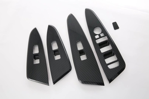 Vente flash Accessoires de voiture Kit de garniture intérieure Décoration Chrome Premium ABS Fibre de carbone pour <span class=keywords><strong>Kia</strong></span> <span class=keywords><strong>Sportage</strong></span> 2021-2023 - Product Image 2