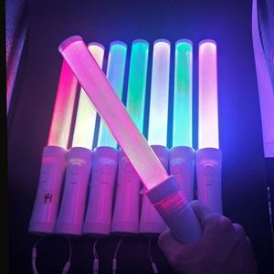 2023 कारखाने की हॉट बिक्री पार्टी हल्के गुब्बारों के साथ हल्की रोशनी वाली छड़ी फोम चमक वाली छड़ी फोम चमक पार्टी के नेतृत्व वाले फोम लाठियों के साथ फैमडडले वाले फोम की छड़ी। - Product Image 3