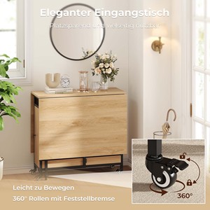 <span class=keywords><strong>Tavolo</strong></span> da Pranzo Estensibile OEM con Ripiano Portaoggetti, Struttura in Metallo, Colore Legno Naturale per Ristoranti, Hotel, Catering e Banchetti - Product Image 4