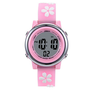 <span class=keywords><strong>Montre</strong></span> OEM/ODM Sakura Nouveau Design pour Adolescents Filles et Garçons Affichage Numérique avec Fonction Alarme Luxe Sport Charme - Product Image 3