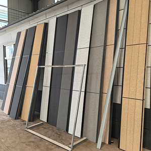 Cách nhiệt PU bọt bên ngoài nội thất <span class=keywords><strong>Polyurethane</strong></span> kim loại siding tường tấm bánh sandwich - Product Image 3