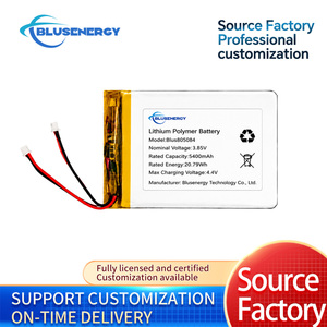 805084 3.85V 5400mAh High‑Capacity Lipo Battery BLUSENERGY Built‑in Lithium‑Polymer Battery for Mini <b>Portable</b> Power Station - Product Image 2