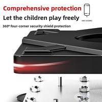 KDST Ensemble de sacs de frappe verticaux autoportants en PU avec cadre en acier 13-15KG pour Enfants (Boxe et Taekwondo) – Utilisation à domicile, Gants inclus