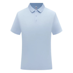 เสื้อโปโลผ้าฝ้ายยูนิเซ็กซ์ 240 กรัม 10A ป้องกันแบคทีเรีย เสื้อทำงานฤดูร้อน ทรงหลวม มีป้าย - Product Image 4