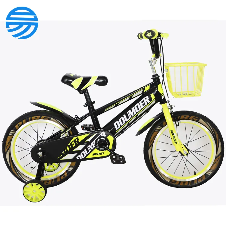 नई डिजाइन निविड़ अंधकार घिरना काठी बच्चों बाइक 12 इंच सहायक पहिया बच्चों को साइकिल