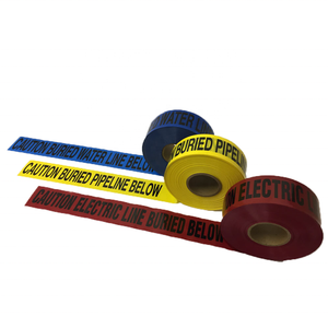 Cinta de advertencia de cinta de seguridad no detectable subterránea de fábrica de alta calidad - Product Image 4