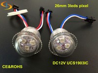 Lampes LED à pixels RGB étanches IP66 ADS ADS-IC219-1 DC12V pour parcs d'attractions et manèges avec garantie de 2 ans