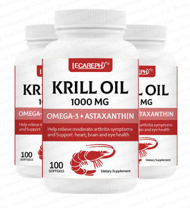 OEM Omega-3 antarktika <span class=keywords><strong>Krill</strong></span> yağı 500 mg 1000mg 2000 mg 60 kapsül 120 Softgels 180 kapsül - Product Image 1