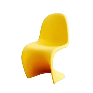الإبداعية التراص مريح أنيقة تصميم الحديثة الملونة مطعم عودة البولي بروبلين كرسي تناول طعام بلاستيك