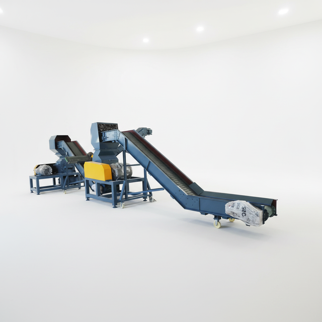E Waste PCB Shredder and Separator Machine / Full Automatic Circuit Board Recycling Line
