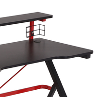 Bureau de jeu hk1 hauteur, bloc de jambes réglables, John Lewis Jamesdar, organisateur de jambes de travail japonaises, bureau de jeu johhanna