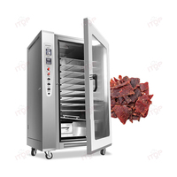 Déshydrateur commercial fumeur température temps contrôle fumer Hot Dog four Bacon saucisse jambon poisson viande Machine à fumée