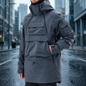 Veste de snowboard pour homme de qualité supérieure, à couleurs contrastées, imperméable, respirante, chaude, avec plusieurs poches, vente chaude - Product Image 3