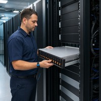 Serveur en rack 2U R750XS, 2x Silver 4310 24 cœurs, 16 Go de RAM, 2 To, 800 W, serveur de centre de données