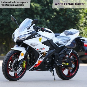 Moto sportive V6 Racing <span class=keywords><strong>Ninja</strong></span> Fire Tooth 400C bicylindre 399cc 4 temps refroidie par eau, performances sportives pour tous les pilotes - Product Image 3