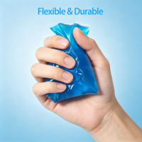 Compresa de Gel Reutilizable Fría/Caliente para Dedos de las Manos y los Pies, Compresa Fría Pequeña para Lesiones, Artritis, Gota y Alivio del Dolor