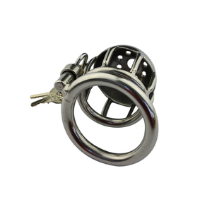 金属贞节阴茎公鸡笼男性束缚阴茎锁贞节时间延迟笼器器 - Product Image 2