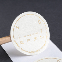 Étiquettes d'emballage, autocollants gaufrés, impression personnalisée en feuille d'or, étiquette de luxe sur mesure