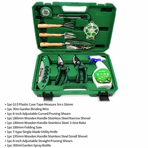 Kit <span class=keywords><strong>d</strong></span>'outils de jardinage professionnel 10-en-1 pour l'<span class=keywords><strong>entretien</strong></span> des plantes en extérieur avec pulvérisateur et fil de ligature pour les jardiniers de jardin - Product Image 2