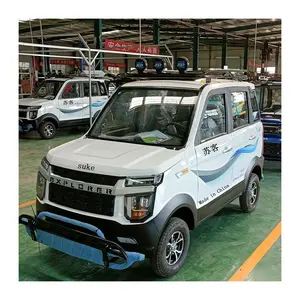 Left/Right China New Cheap Electric Vehicle Jeep 5 Doors 4 Seats Suv Electric Car With Solar Panel Carros Electrico Adultos