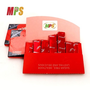 Harga pabrik diskon besar grosir permen karet Peppermint bebas gula tongkat permen karet untuk napas segar tas kotak buah - Product Image 5