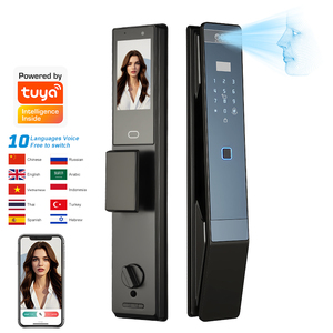 Khóa cửa thông minh kỹ thuật số tự động sinh trắc học Wifi Tuya tích hợp camera, bảo mật cao - Product Image 2