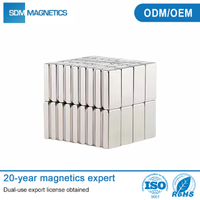 Magnet Blok Tanah Jarang SDM Custom Strong 30x30mm Grade N40 N100 N52
