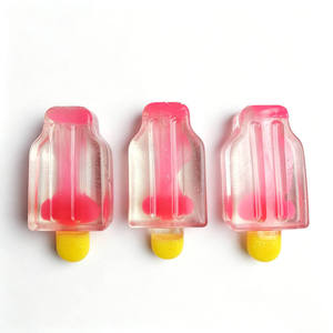 Luminous Glow In The Dark Ice Cream Popsicle Stress Relief Fidget <b>Toy</b> With Soft Squeeze Feel For Gifts <b>Desk</b> Play And Relaxation - Product Image 1