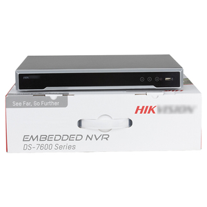 HIK H.265 + 8CH 16CH phát hiện chuyển động 1U 4K 16 POE NVR 2Sata max 8TB Mạng ghi video - Product Image 1