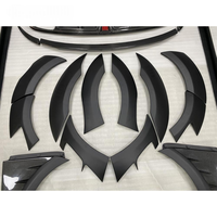 Nouveau kit carrosserie large style haut de gamme, lèvre avant, diffuseur arrière, garde-boue, jupes latérales, boulons, compatible avec Macan 2015