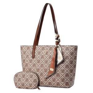 Sac fourre-tout classique grande capacité, sac à bandoulière, sac bandoulière avec foulard, pour femme, usage quotidien, printemps 2025 - Product Image 5