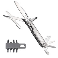 Couteau pliant multifonctionnel en acier inoxydable personnalisé OEM DIY, ciseaux, multi-outils, ouvre-boîte, réparation quotidienne en extérieur, EDC