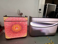 Écran LED GOB P1.5 pour DJ, bar, KTV, affichage mural LED intérieur, fabrication d'écrans vidéo muraux