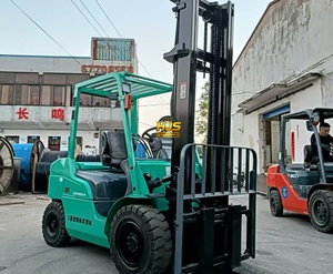Japanse originele gebruikte Mitsubishi 3-tons heftruck FD30NT, weinig draaiuren, goed onderhouden, tweedehands heftruck - Product Image 2
