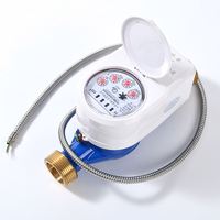 Compteur d'eau chaude industriel OEM IP68 avec commande de vanne intelligente filaire à distance, indice de pression MAP10